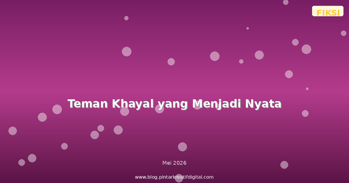 Teman Khayal yang Menjadi Nyata