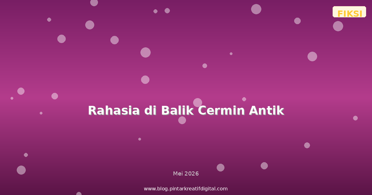 Rahasia di Balik Cermin Antik