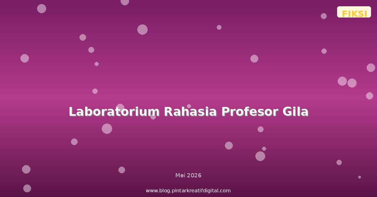 Laboratorium Rahasia Profesor Gila
