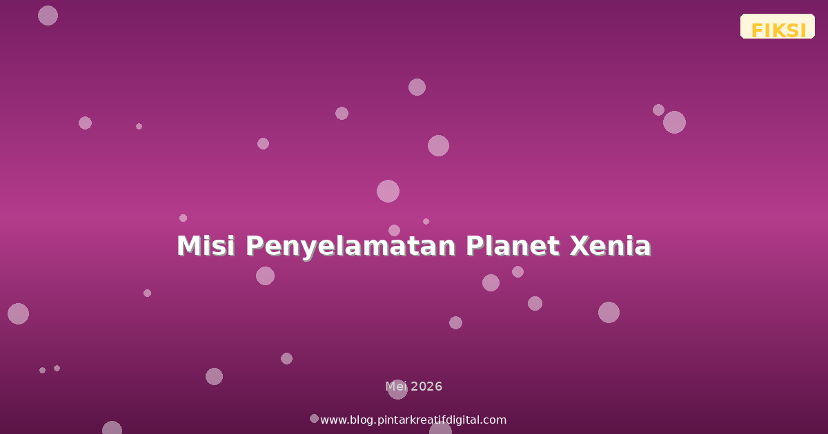Misi Penyelamatan Planet Xenia