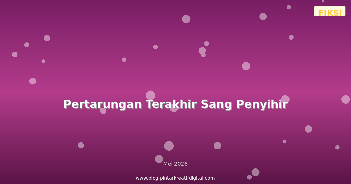 Pertarungan Terakhir Sang Penyihir