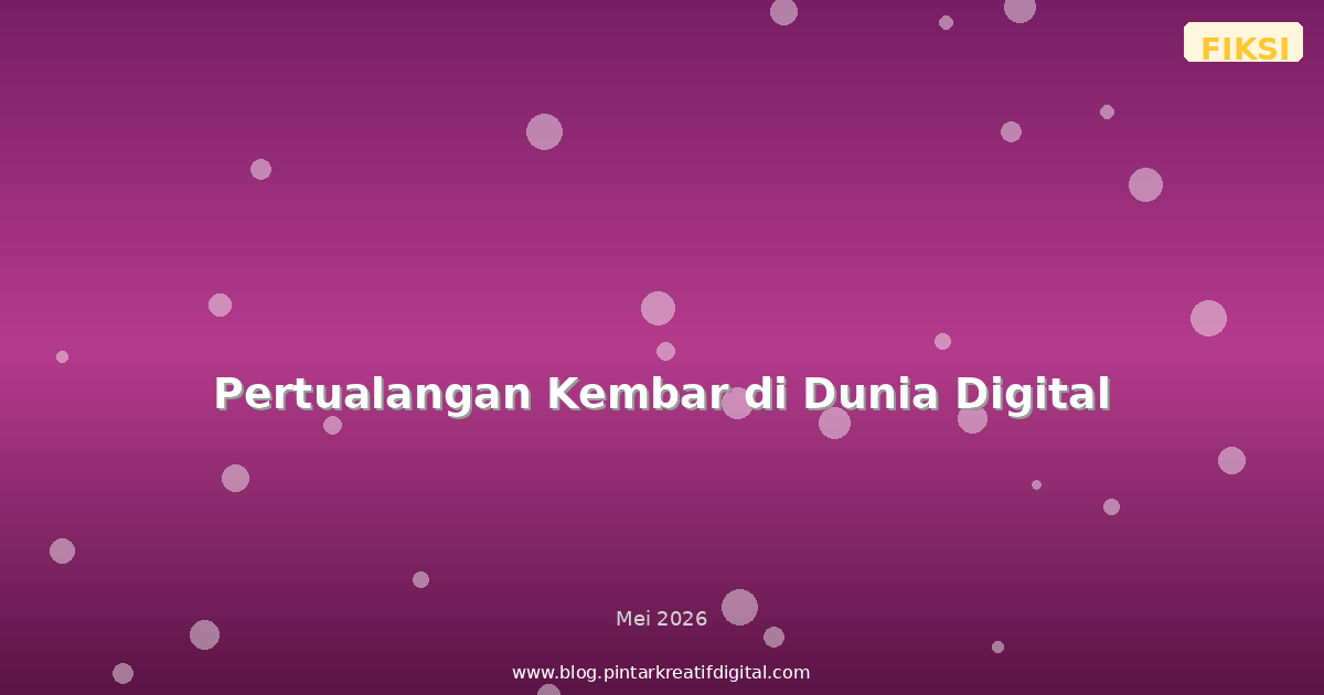 Pertualangan Kembar di Dunia Digital
