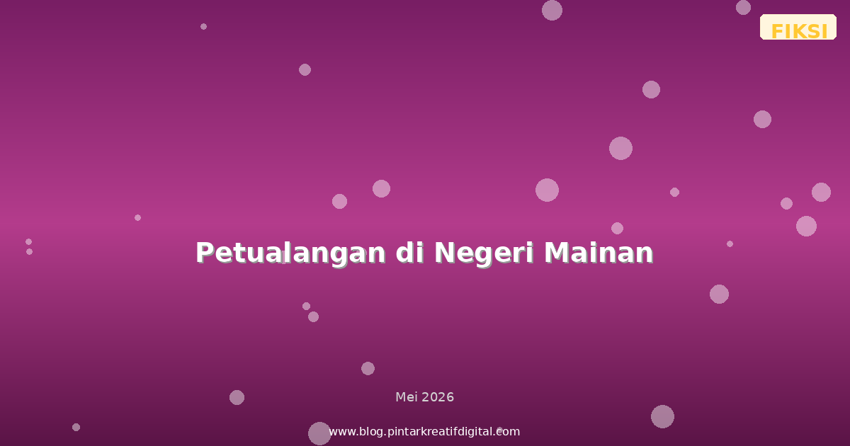 Petualangan di Negeri Mainan