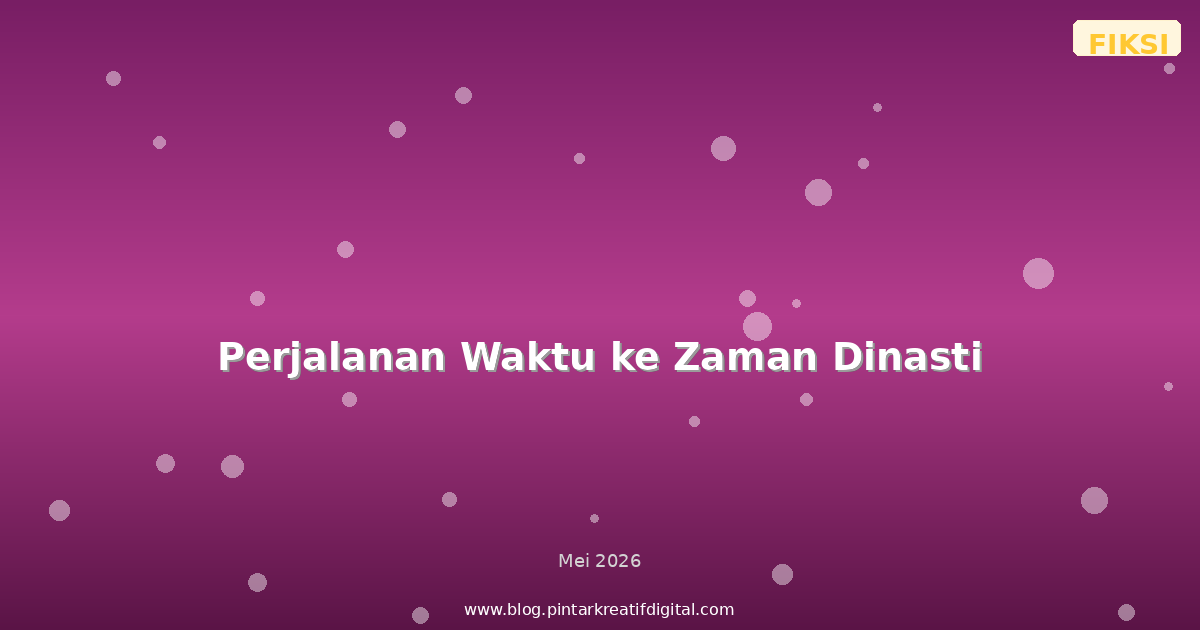 Perjalanan Waktu ke Zaman Dinasti