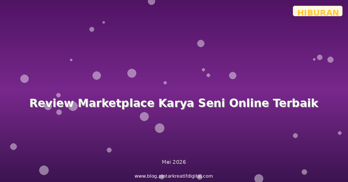Review Marketplace Karya Seni Online Terbaik