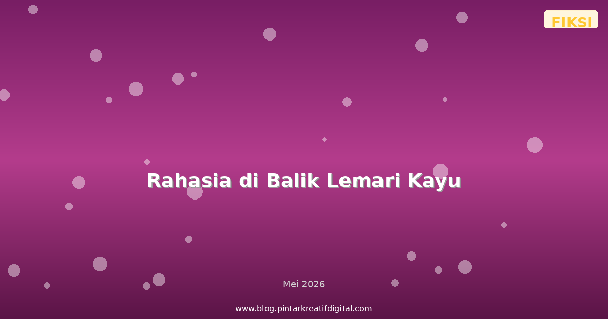 Rahasia di Balik Lemari Kayu