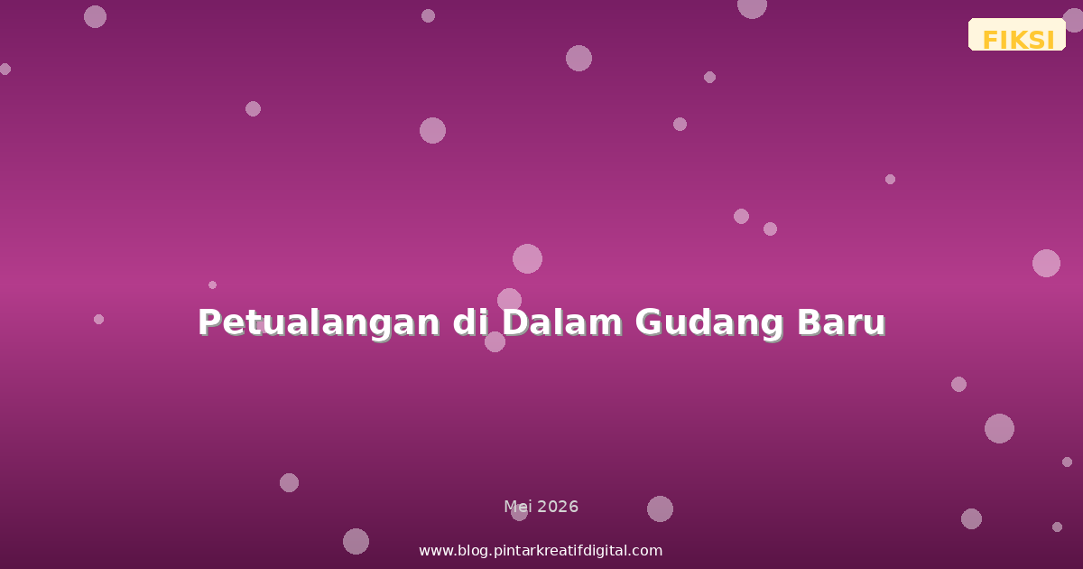 Petualangan di Dalam Gudang Baru