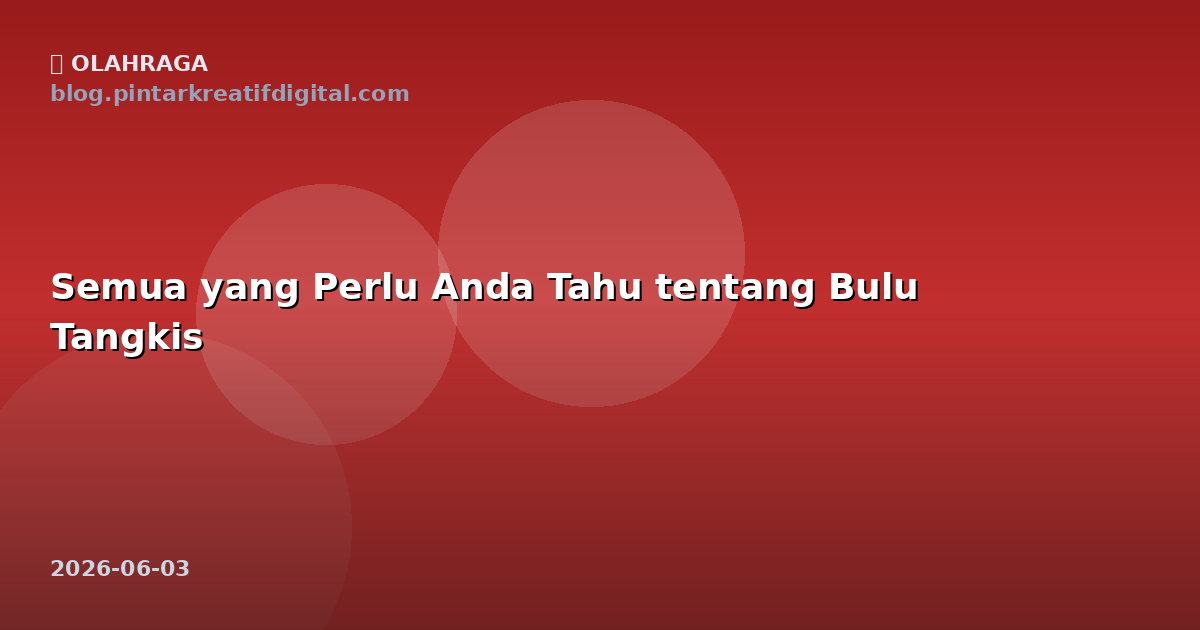 Semua yang Perlu Anda Tahu tentang Bulu Tangkis