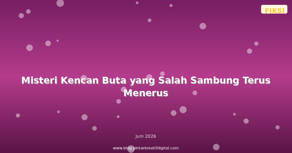 Misteri Kencan Buta yang Salah Sambung Terus Menerus
