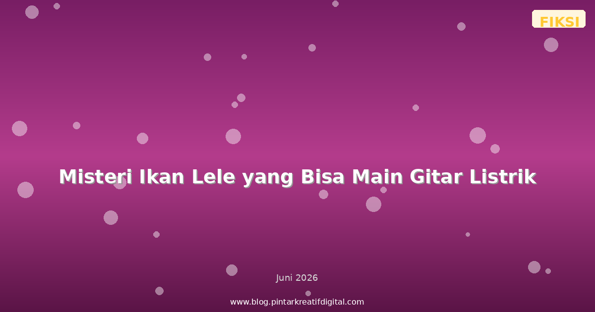 Misteri Ikan Lele yang Bisa Main Gitar Listrik