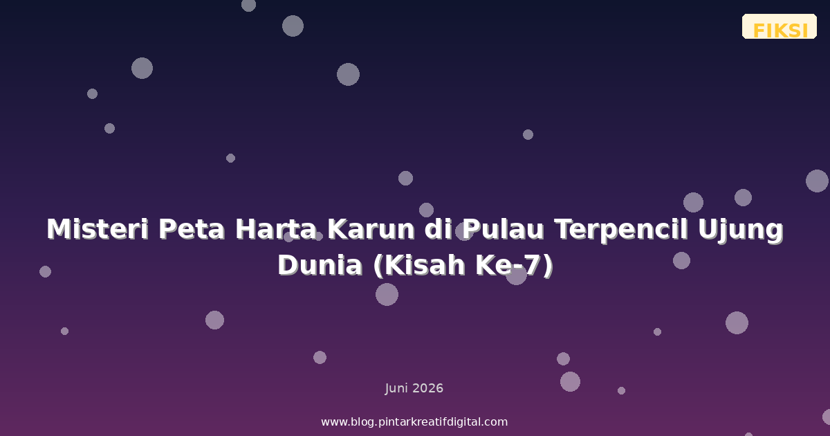 Misteri Peta Harta Karun di Pulau Terpencil Ujung Dunia (Kisah Ke-7)
