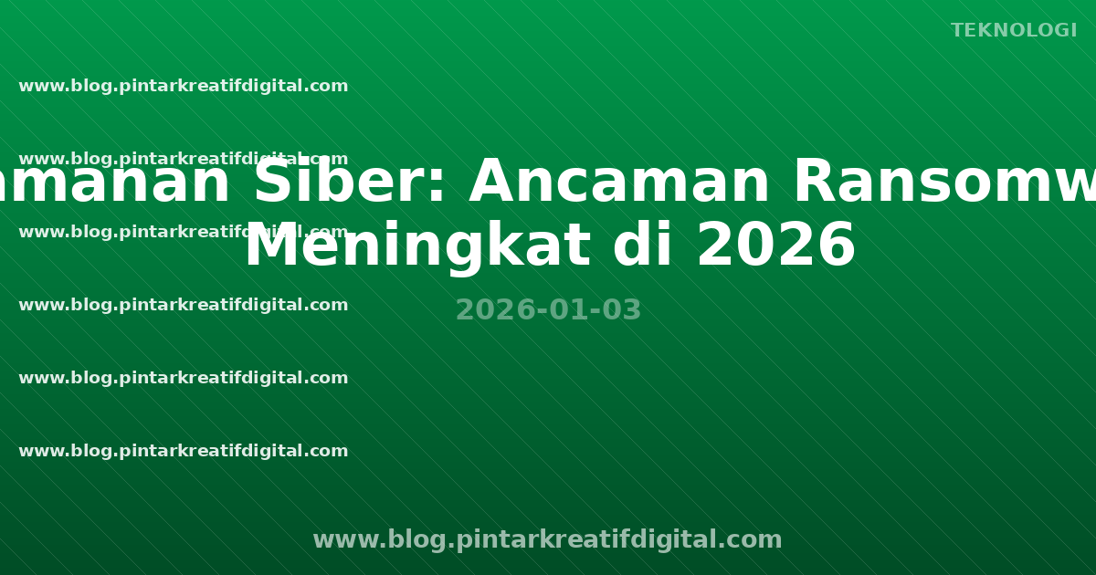 Internet of Things (IoT) 2026: Bagaimana Perangkat Pintar Mengubah Kehidupan Sehari-hari